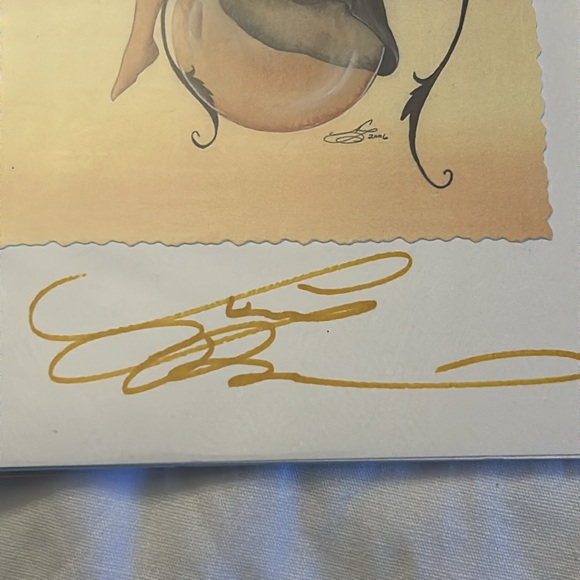 Amy Brown signed card - Picture 5 of 9